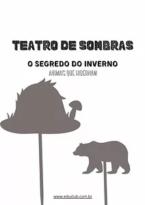 Atividade de artes sobre o inverno: teatro de sombras
