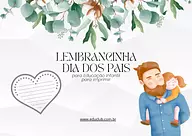 Lembrancinha de Dia dos Pais para Educação Infantil PDF