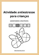 Atividade antiestresse para crianças: grafismos criativos para acalmar a mente