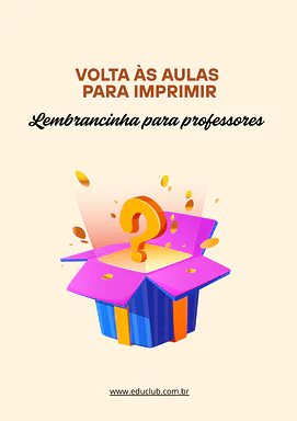 Lembrancinha para professores volta às aulas para Creche, 5º Ano, 4º Ano, 3º Ano, 2º Ano, 1º Ano, Pré-Escola de Recursos E...