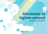 Atividade de higiene pessoal para Educação Infantil Atividade de higiene pessoal para Educação Infantil para Creche, Pré-Escola de Ciências, Higiene pessoal - Material educac...
