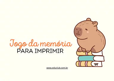 Jogo da memória para imprimir Jogo da memória para imprimir para Creche, 5º Ano, 4º Ano, 3º Ano, 2º Ano, 1º Ano, Pré-Escola de Recursos Educativos, Pass...