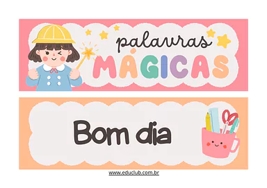 Palavras mágicas para imprimir Palavras mágicas para imprimir para Creche, 5º Ano, 4º Ano, 3º Ano, 2º Ano, 1º Ano, Pré-Escola de Recursos Educativos, Edu...
