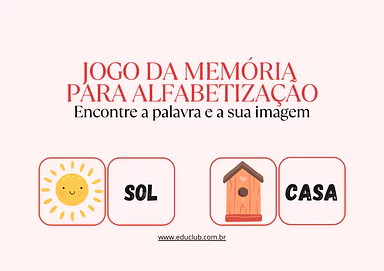 Jogo da memória da alfabettização Jogo da memória da alfabettização para Pré-Escola, 1º Ano, 2º Ano de Língua Portuguesa, Vocabulário, Alfabetização, Jogos,...