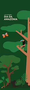 Lembrancinhas do Dia da Amazônia para imprimir