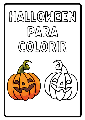 Halloween para colorir: desenhos assustadoramente divertidos Halloween para colorir: desenhos assustadoramente divertidos para Creche, Pré-Escola, 1º Ano, 2º Ano, 3º Ano, 4º Ano, 5º A...