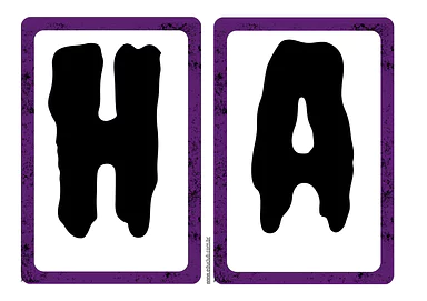 Letras do nome Halloween para imprimir Letras do nome Halloween para imprimir para Creche, Pré-Escola, 1º Ano, 2º Ano, 3º Ano, 4º Ano, 5º Ano de Recursos Educati...