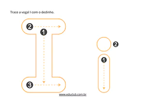 Atividade vogal I para maternal