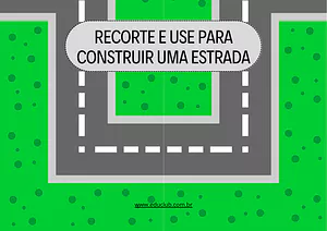 Recorte e use para construir estradas