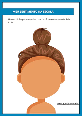 Meu sentimento na escola para Educação Infantil, 1º Ano de Educação Emocional, Autoconhecimento, Artes - Material educacional