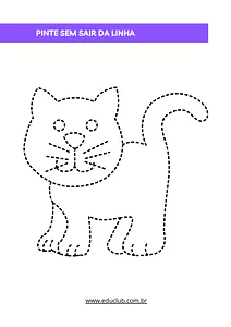 Pinte sem sair da linha