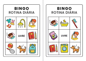 Atividade sobre rotina diária para 1º ano do Fundamental