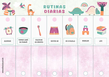 Atividade de rotina para Educação Infantil para Educação Infantil de Educação Emocional - Material educacional