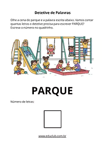 Atividade quantas letras tem a palavra