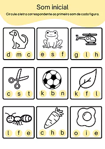 Atividade com que letra começa