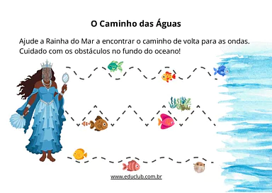 Atividades sobre Iemanjá para anos iniciais do Ensino Fundamental para 1º Ano, 2º Ano, 3º Ano de Matemática, Português, En...