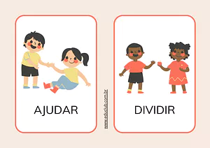 Plaquinhas de combinados para imprimir coloridas