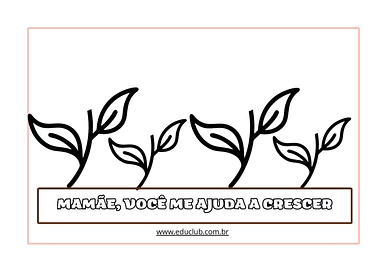 Atividade do Dia das Mães Educação Infantil para colorir para Educação Infantil de Datas Comemorativas, Artes - Material e...