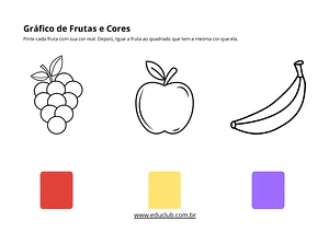 Atividades sobre cores para Educação Infantil