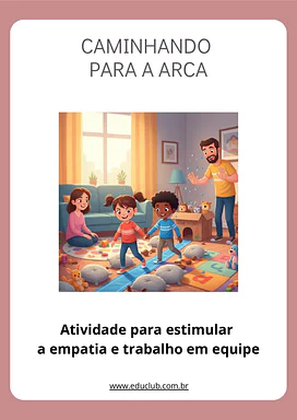 Atividade para estimular a empatia e trabalho em equipe para Educação Infantil, 1º Ano, 2º Ano de Educação Emocional, Educ...