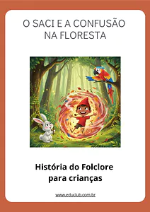História do Saci-Pererê infantil