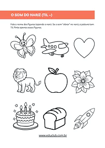 Atividades de acentuação gráfica til, agudo e circunflexo