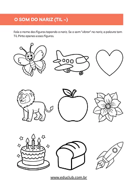 Atividades de acentuação gráfica til, agudo e circunflexo para 2º Ano, 3º Ano, 4º Ano de Português - Material educacional