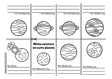 Atividade do sistema solar 2 ano para 2º Ano de Sistema Solar, Ciências - Material educacional
