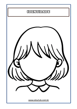 Atividade com rosto para colorir para educação infantil para Educação Infantil de Educação Emocional, Artes, Ciências - Ma...