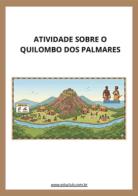 Atividades sobre Quilombo dos Palmares para 4º ano para 4º Ano de Geografia, História, Ciências Sociais - Material educaci...