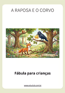 Fábula a Raposa e o Corvo