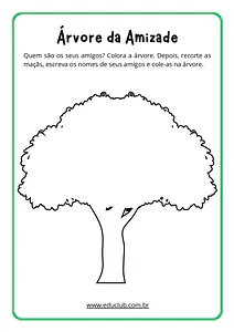 Atividade A Árvore da Amizade