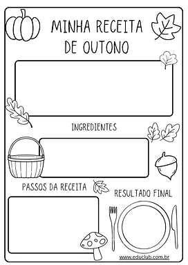 Atividade de Português com temática do outono para anos iniciais do EF para 1º Ano, 2º Ano, 3º Ano de Português - Material...