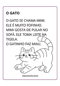Textos curtos para leitura