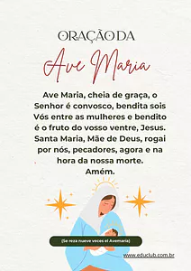 Ave Maria para imprimir
