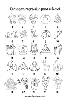 Quantos dias faltam para o Natal? Quantos dias faltam para o Natal? para 3º Ano, 2º Ano, 1º Ano de Datas Comemorativas, Recursos Educativos, Natal, Calendár...