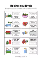 Hábitos saudáveis para 2º Ano, 1º Ano de Ciências, Higiene pessoal - Material educacional