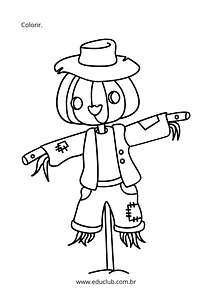 Espantalho Halloween