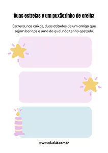 Atividade Dia do Amigo