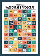 Jogo de Halloween para imprimir para 2º Ano, 1º Ano de Datas Comemorativas, Halloween - Material educacional