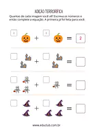 Atividades de matemática Halloween 1 ano para 1º Ano de Datas Comemorativas, Matemática, Halloween - Material educacional