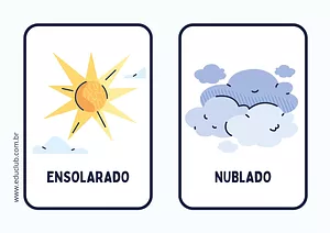 Atividade sobre o tempo Educação Infantil