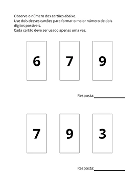 Qual o maior número de 2 dígitos? Qual o maior número de 2 dígitos? para 3º Ano, 2º Ano, 1º Ano de Números, Matemática - Material educacional
