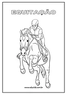 Desenhos de esportes olímpicos para colorir