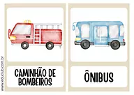Atividade meios de transporte Educação Infantil