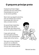 O pequeno príncipe preto, de Marcelo Serralva