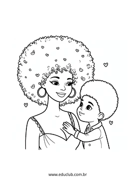 Atividades Consciência Negra Educação Infantil para colorir para Creche, Pré-Escola de Datas Comemorativas, Desenhos, Arte...