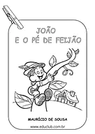 João e o Pé de Feijão com a Turma da Mônica para 2º Ano, 1º Ano de Contos Infantis, Biblioteca - Material educacional
