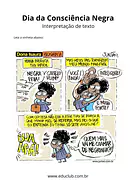 Interpretação de texto sobre Consciência Negra  para 5º Ano, 4º Ano, 3º Ano de Datas Comemorativas, Língua Portuguesa, Int...