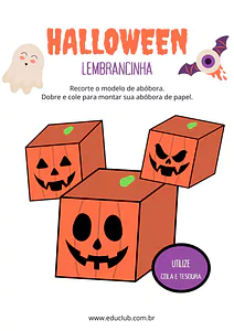 Lembrancinha do Halloween